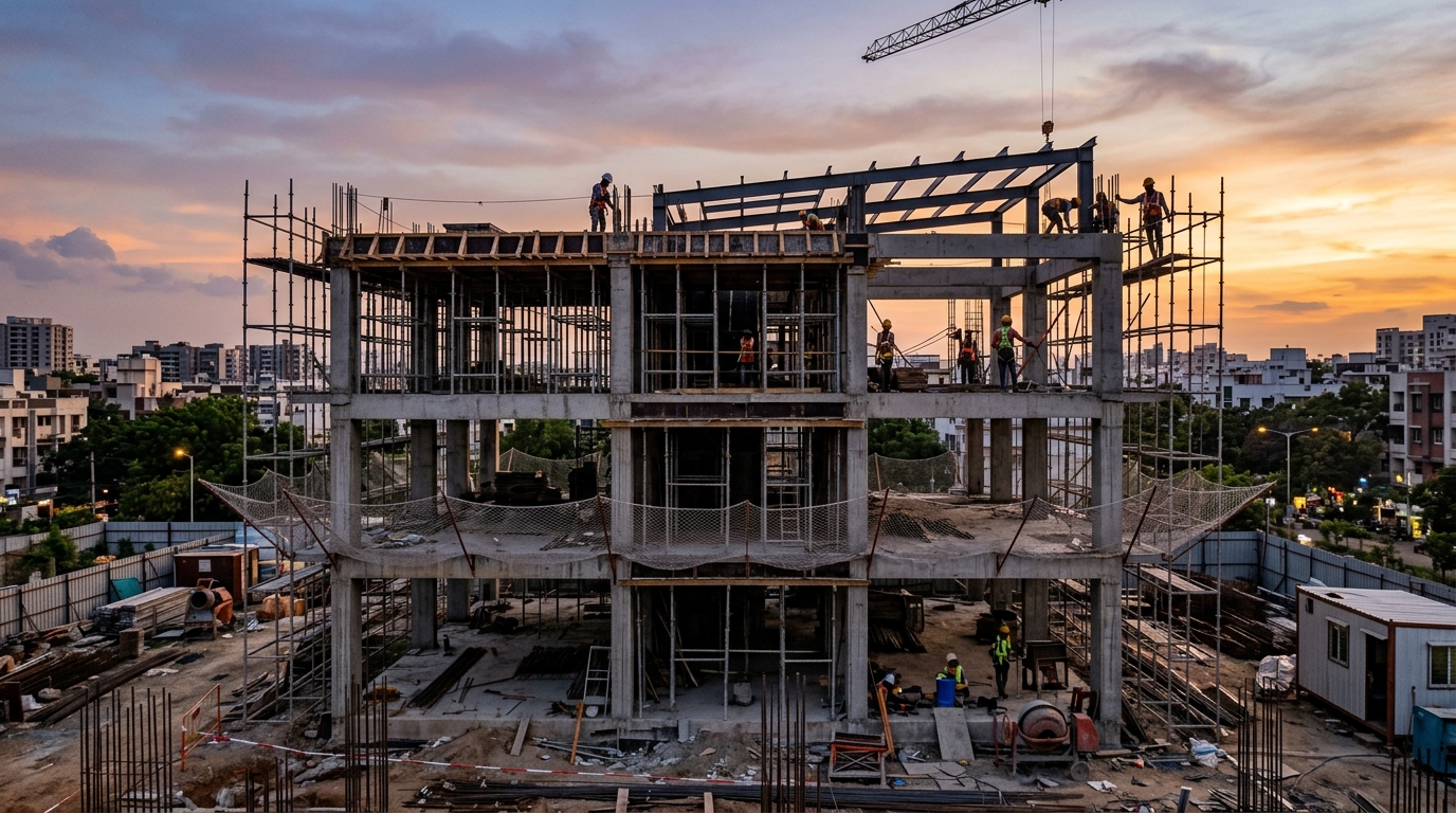 Building under construction